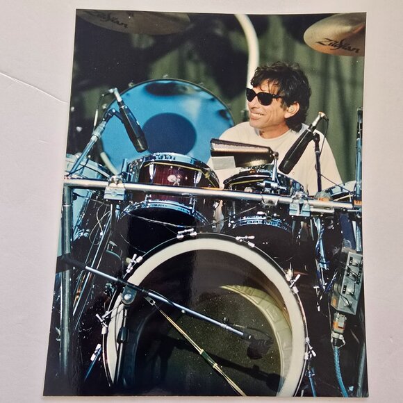 Mickey Hart Grateful Dead Drummer Photo By Rob Cohn Licensed Print Kodak Paper - Picture 9 of 12